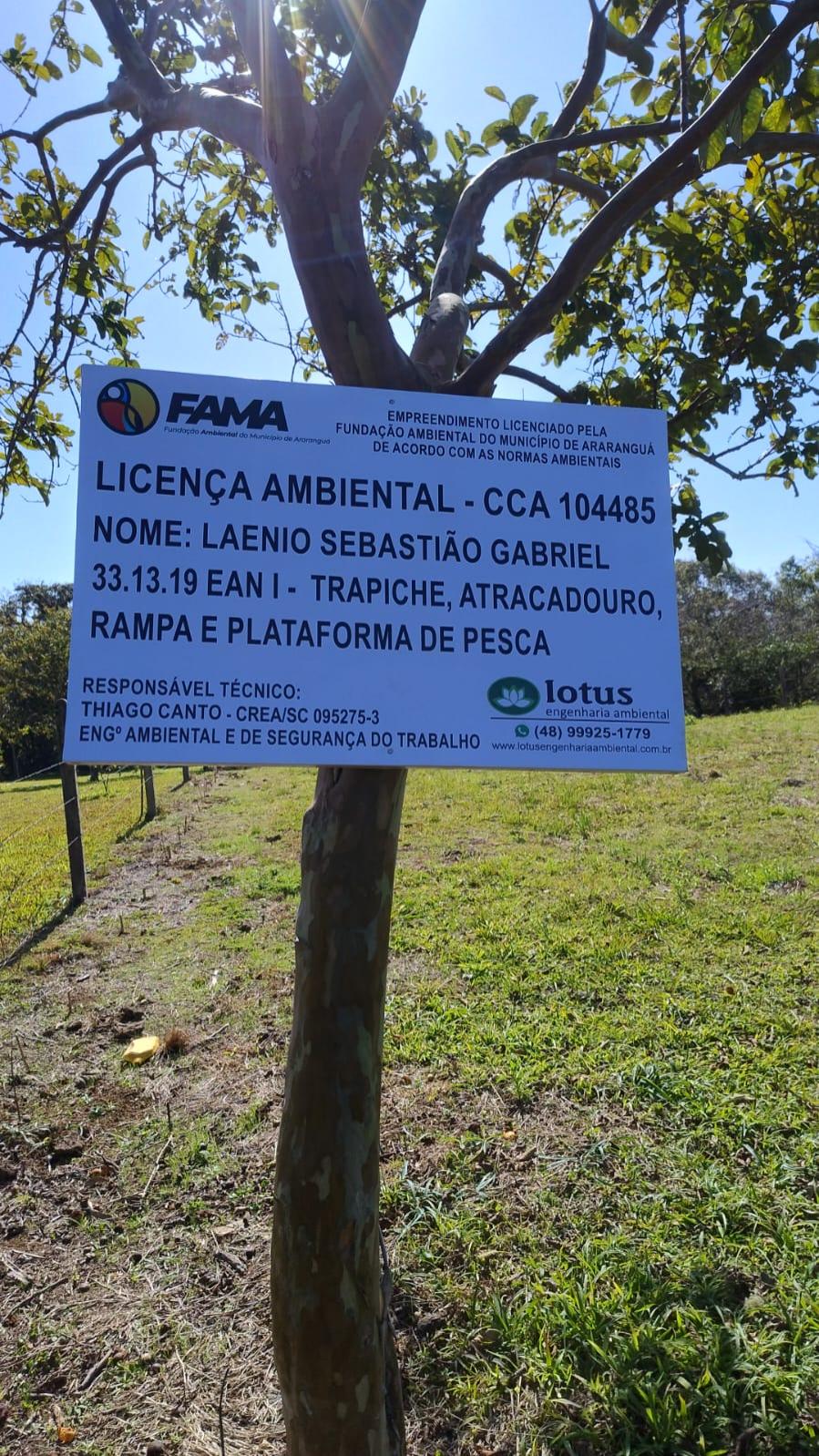 CHACARA COM FUNDOS PARA RIO ARARANGUÁ