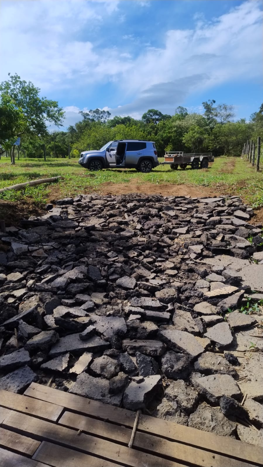 CHACARA COM FUNDOS PARA RIO ARARANGUÁ