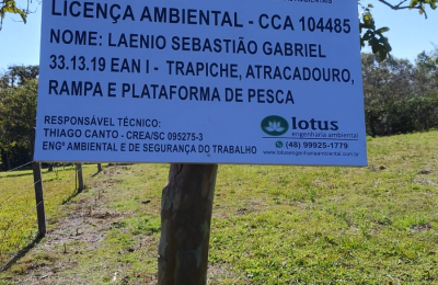 CHACARA COM FUNDOS PARA RIO ARARANGUÁ
